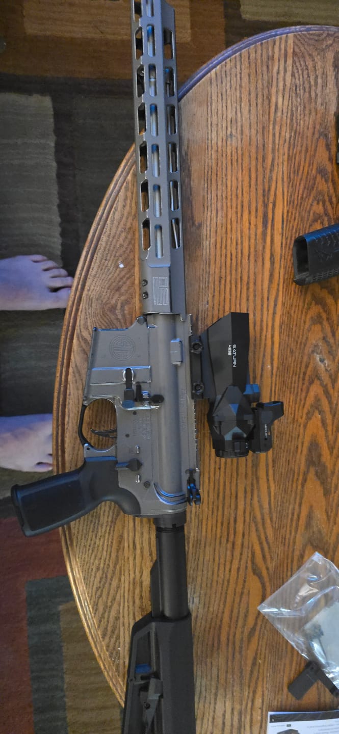 Customer photo review of MERCURY™ Reflex Sight