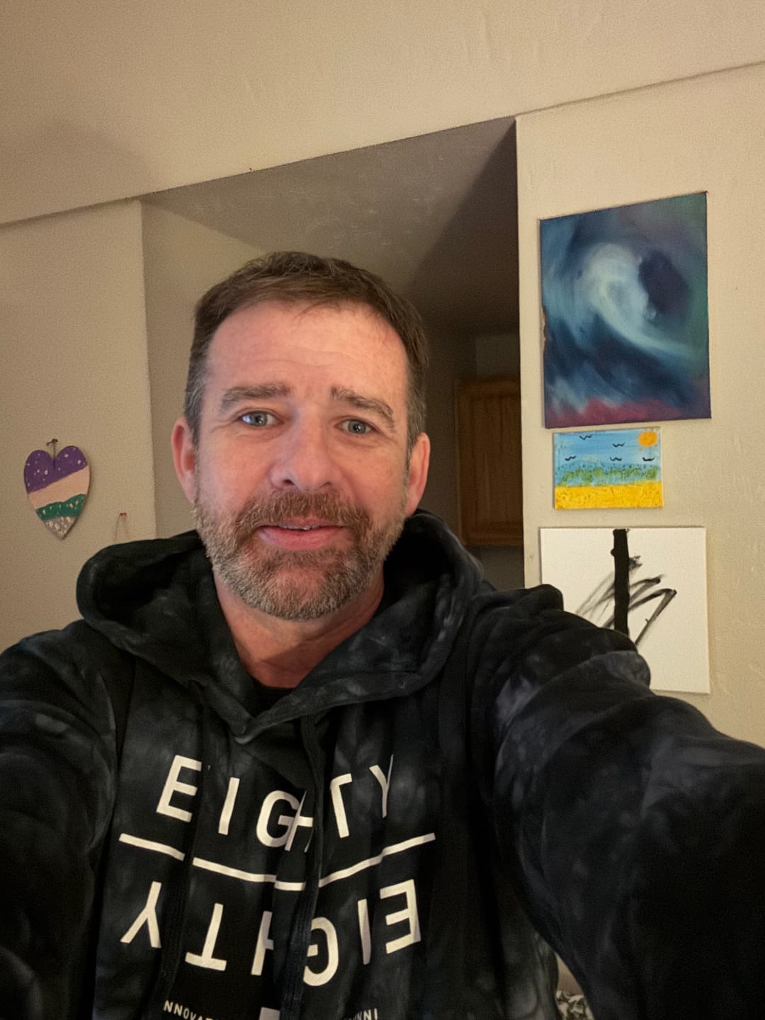 Customer photo review of 80Eighty® TieDye Mirror Hoodie