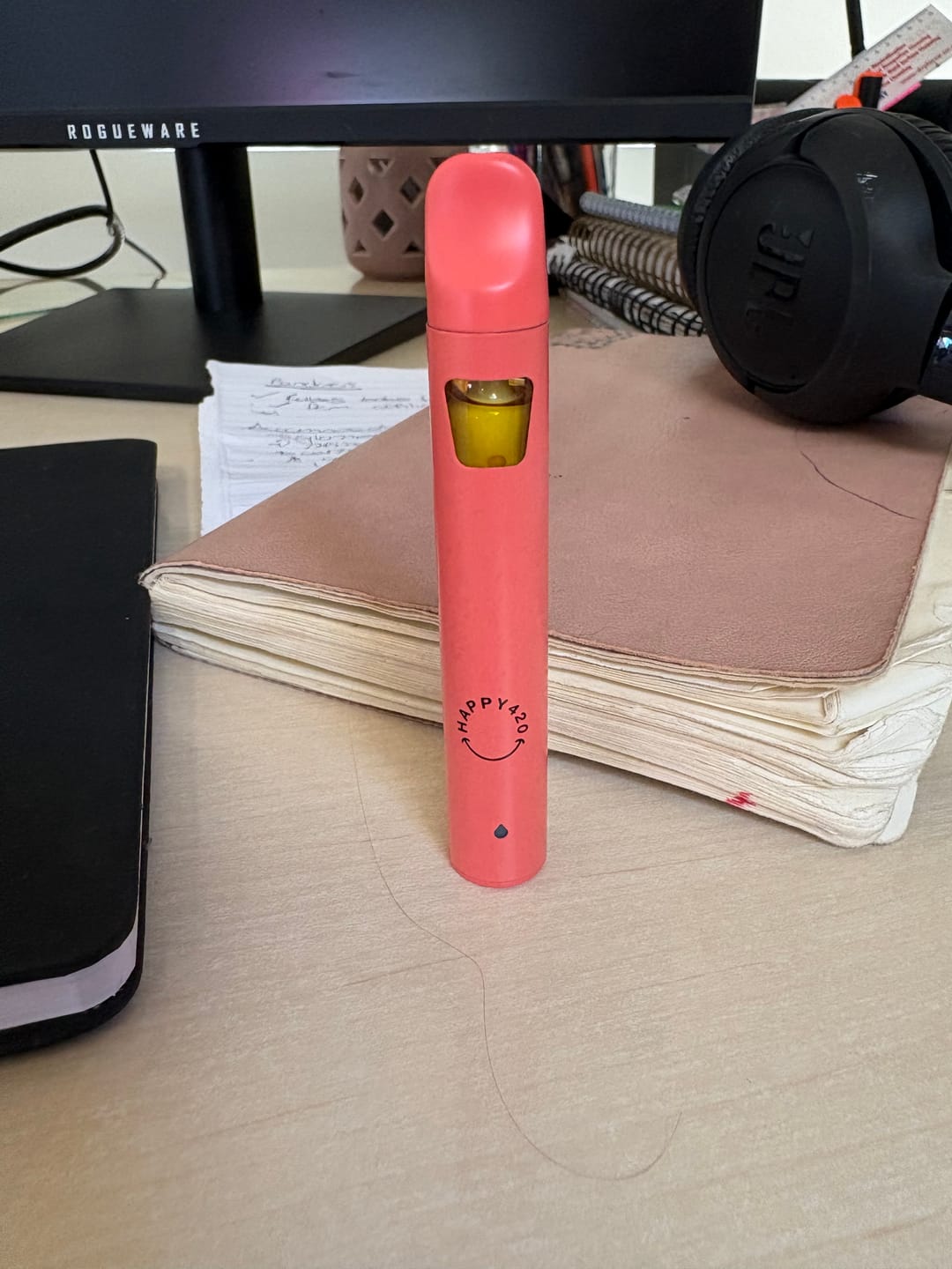 Customer photo review of Happy Hits Disposable THC Vape – Watermelon