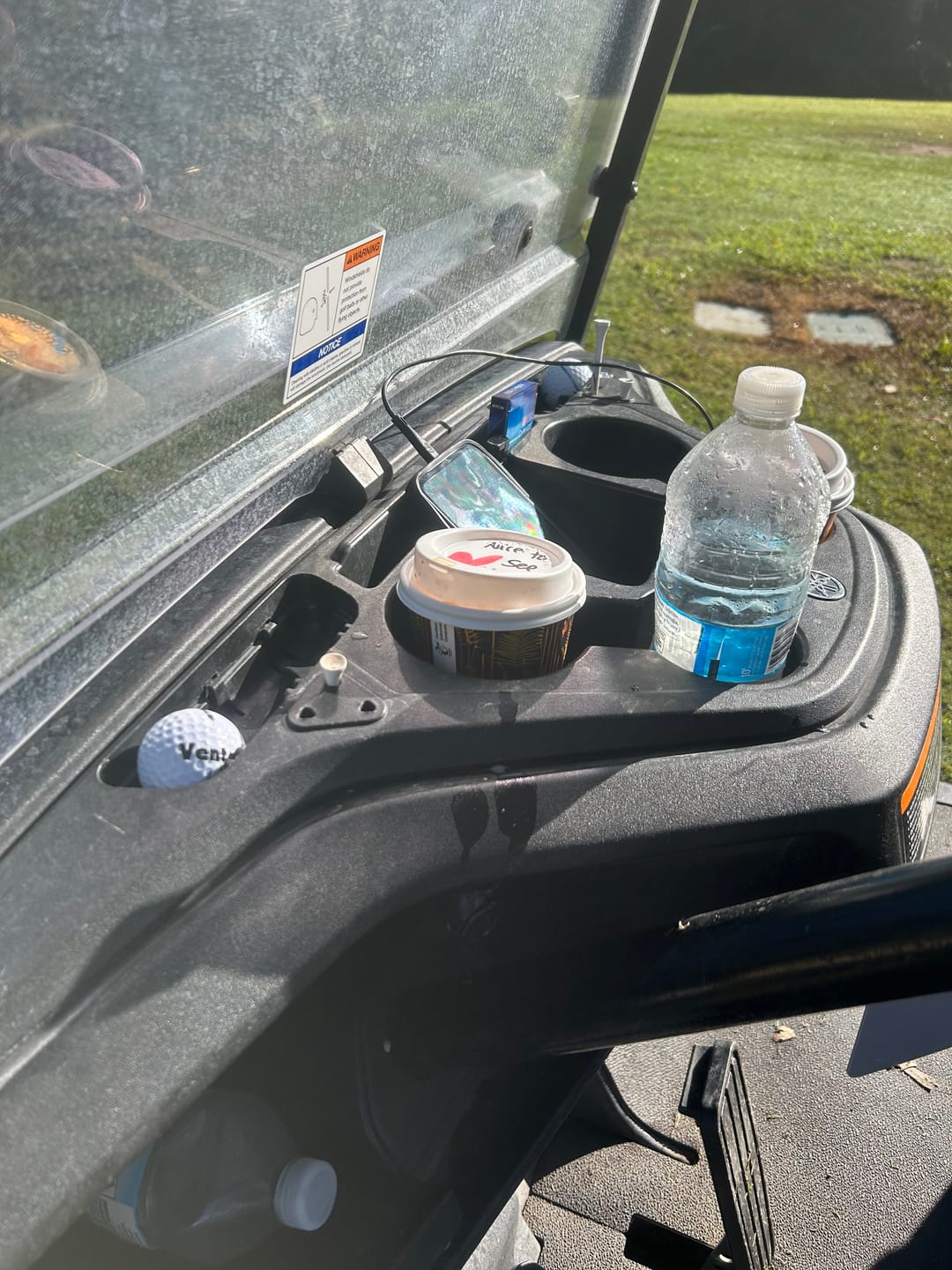 Customer photo review of Ultra Straight Self Correcting Golf Ball (75% Straighter Flight)