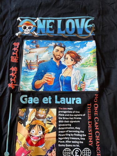 Customer photo review of ONE LOVE - personnalisable