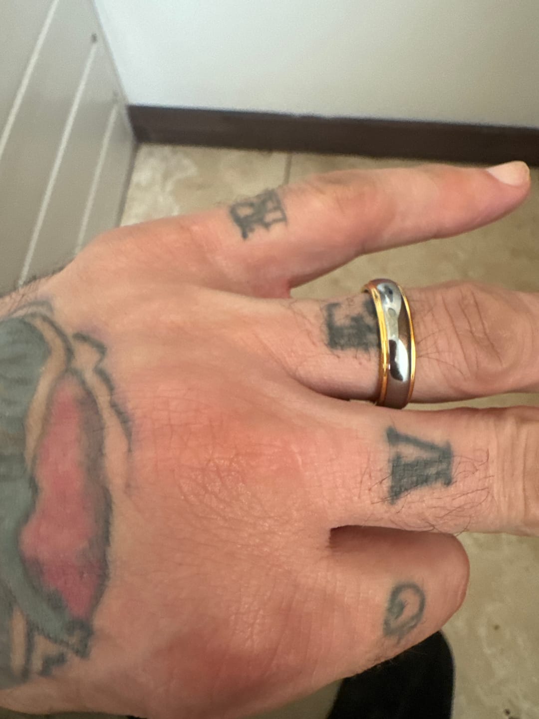 Customer photo review of Vulcan Mirror 6mm Wonder Ring