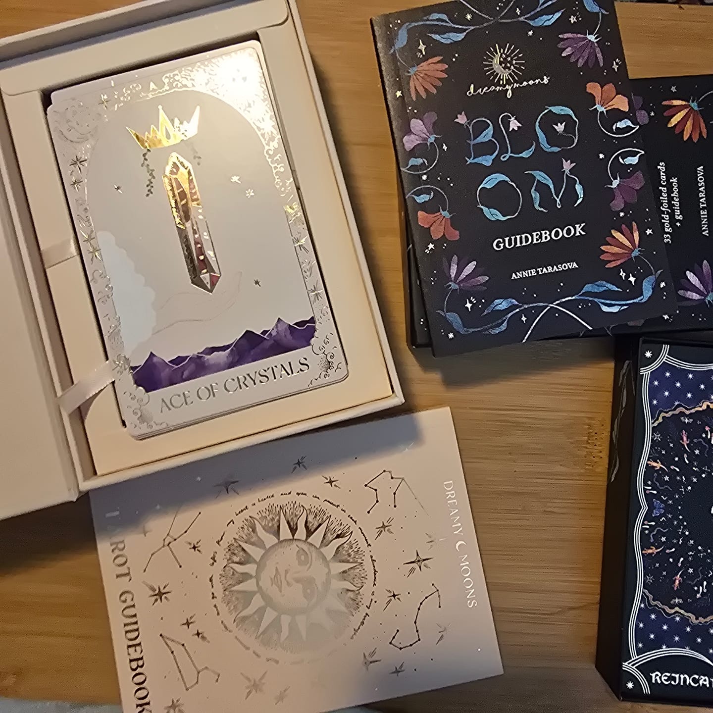 Customer photo review of Lightworker Tarot by Dreamy Moons