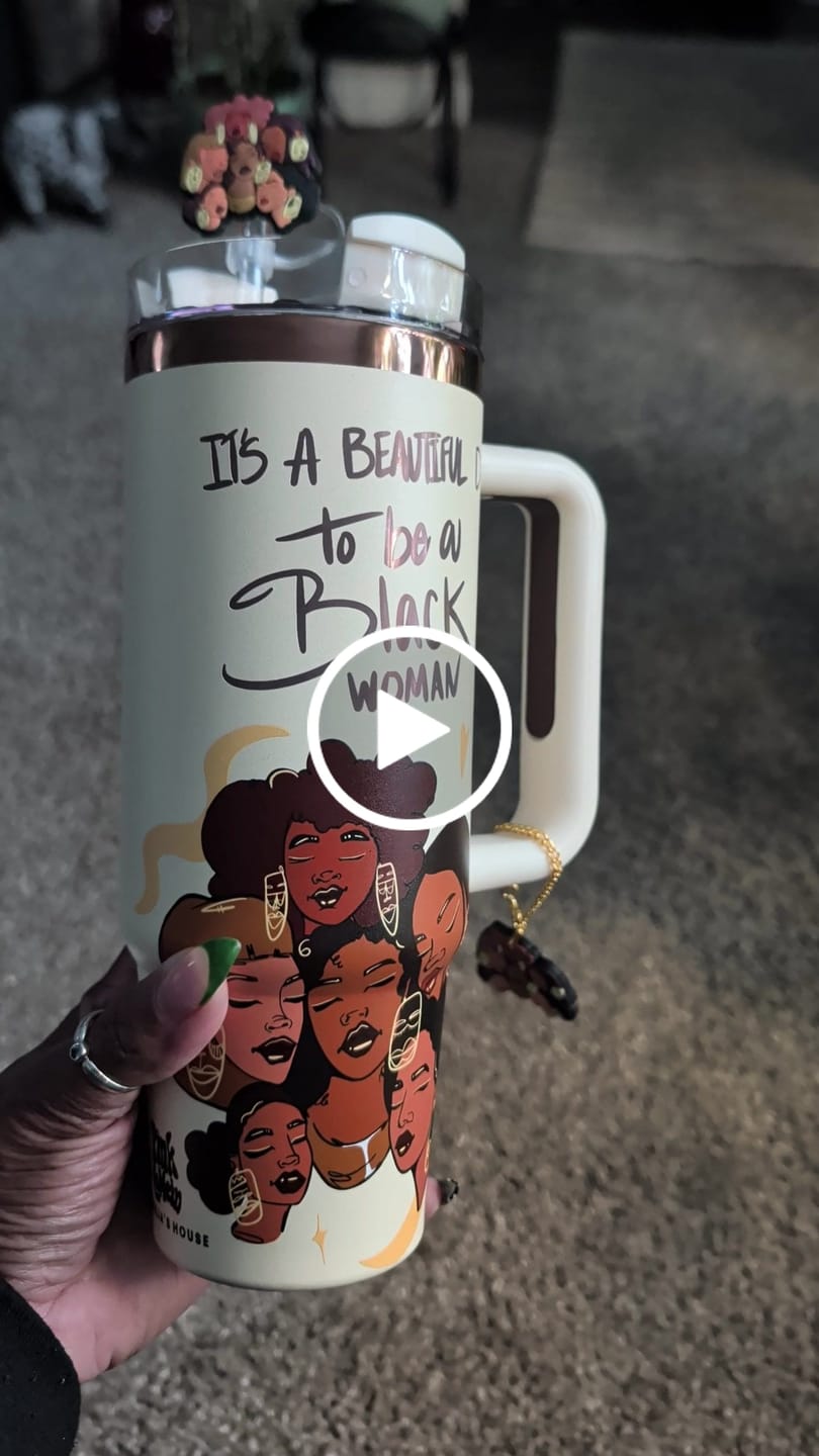 Customer video review of Limited Edition "Crème Brûlée" Insulated Tumbler – Pinklomein x Cecilia's House Collab