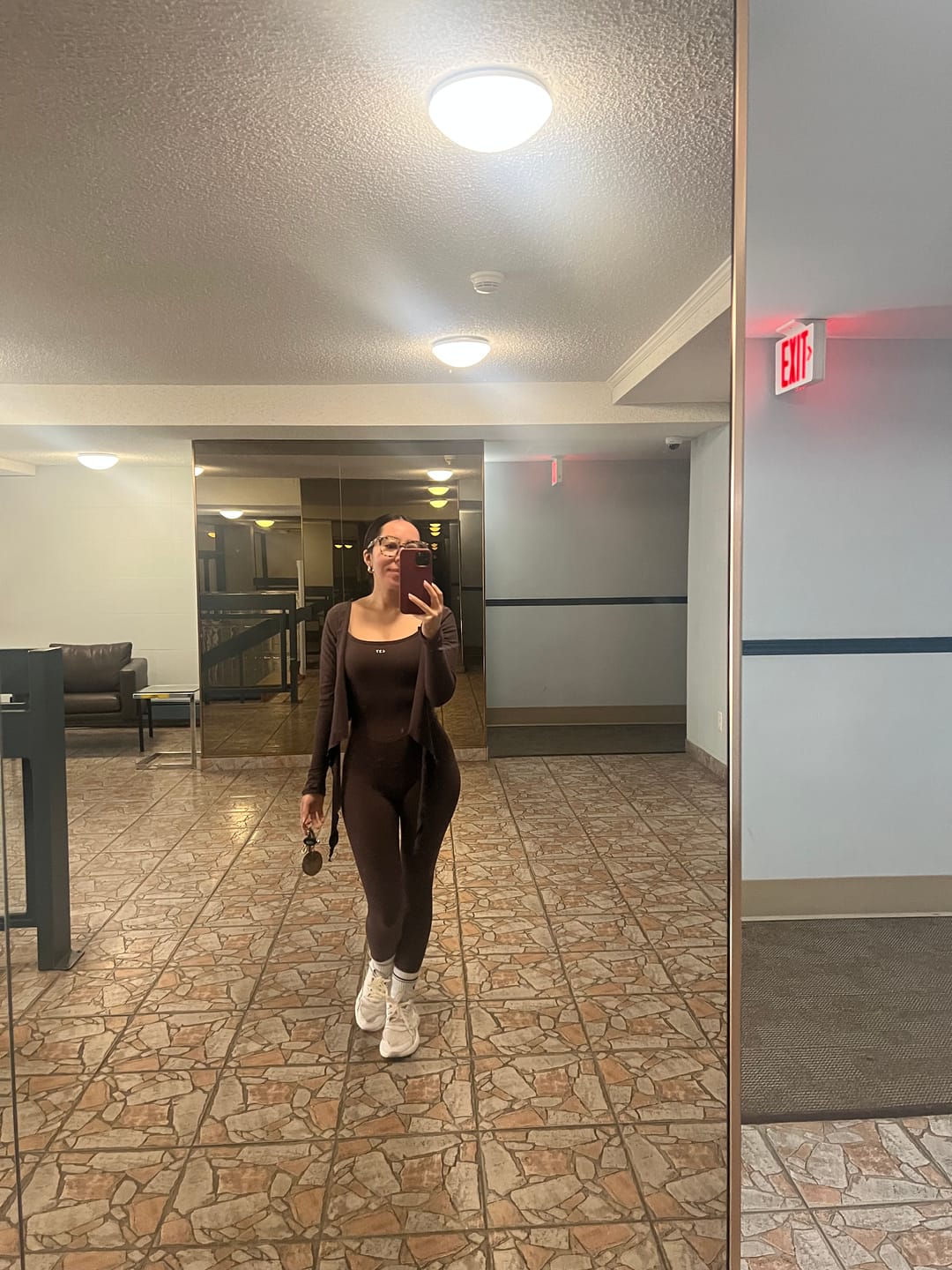 Customer photo review of The Wrap Top / Espresso