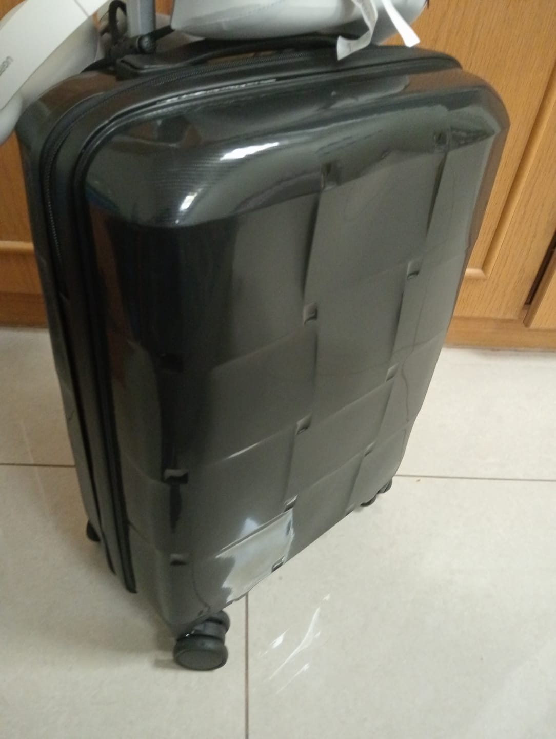 Customer photo review of Black Fiber ABS 3pcs Travel Set
