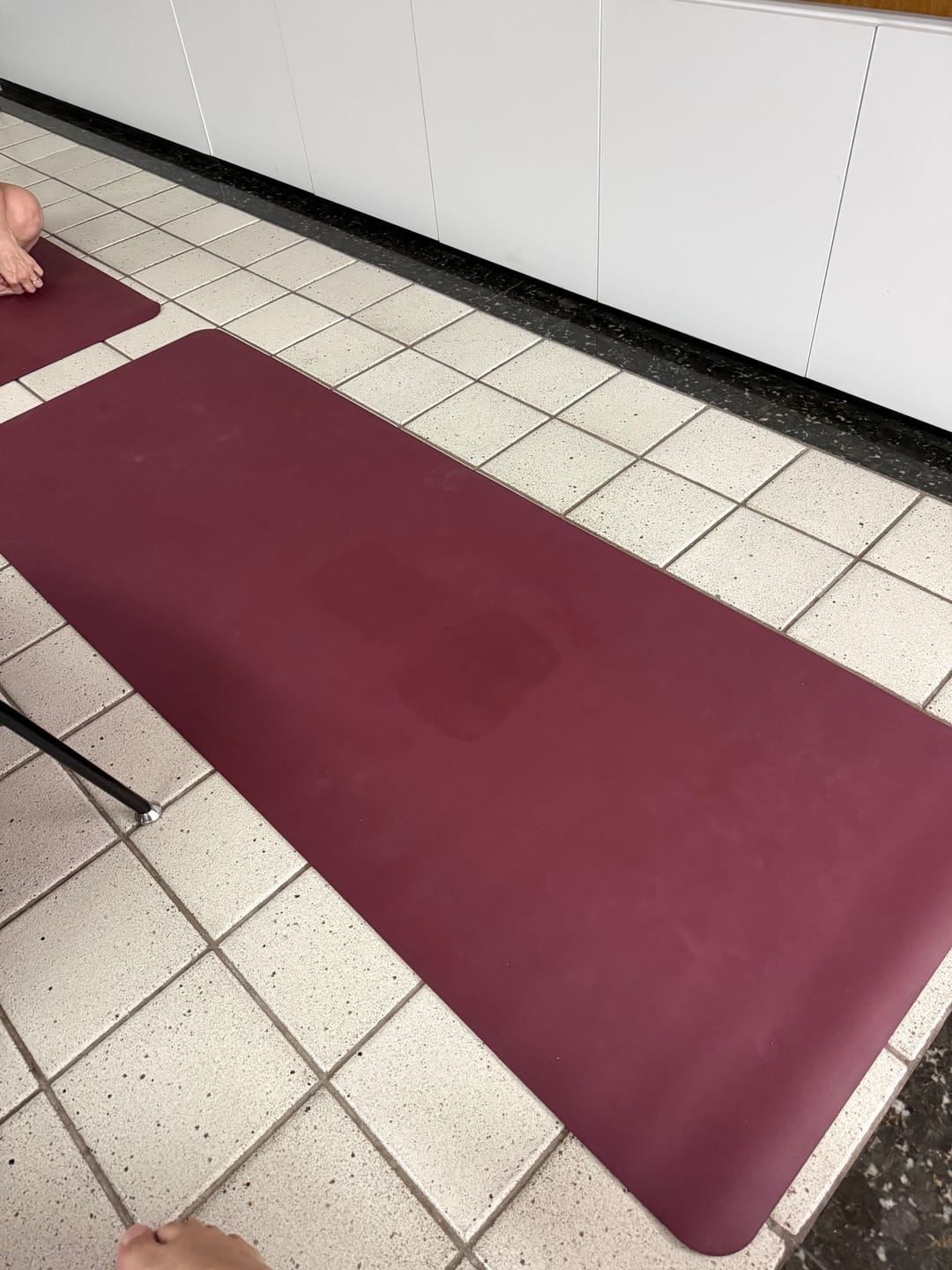 Customer photo review of Tapete de Yoga em PU | PRO 4mm