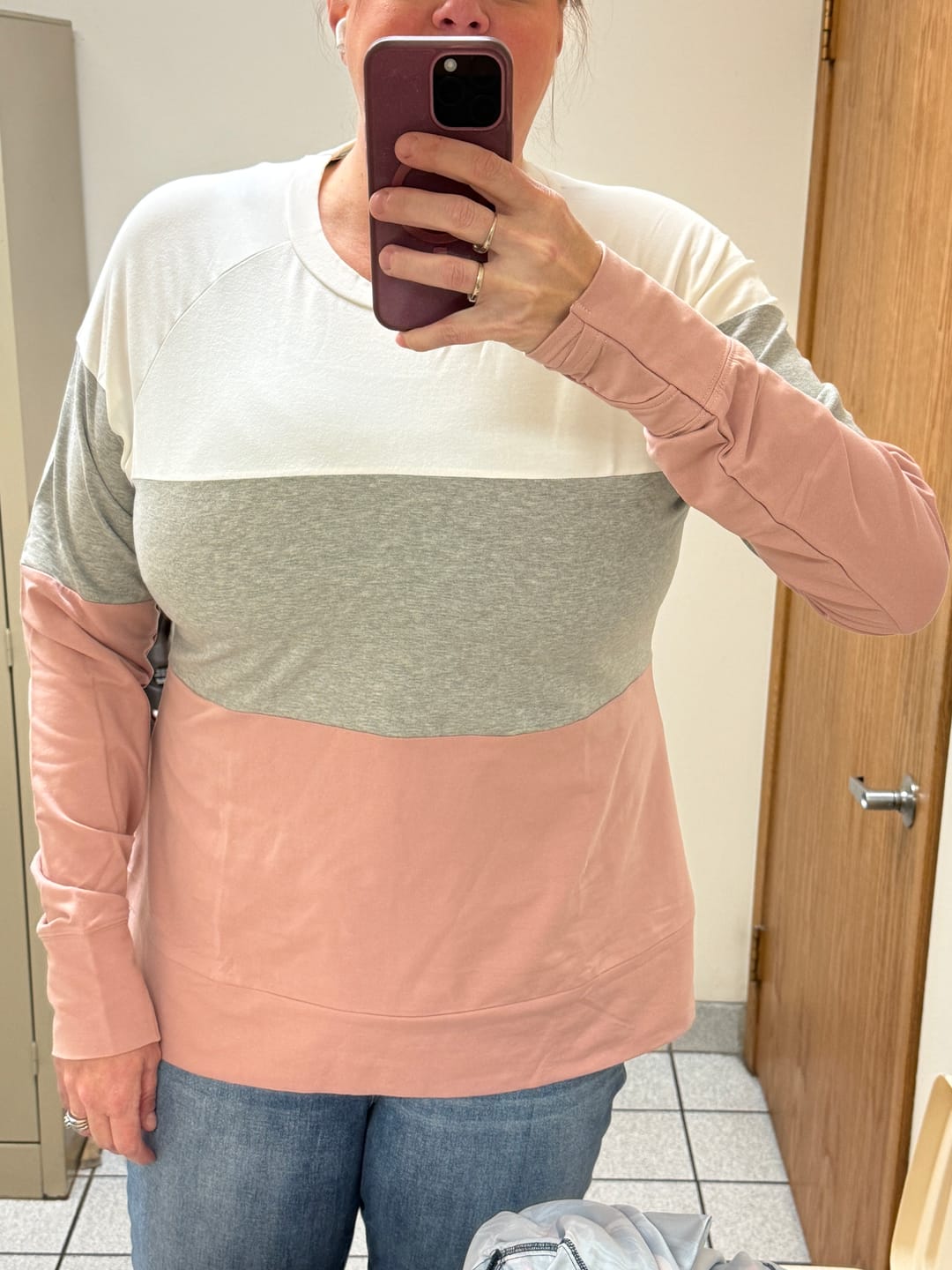 Customer photo review of Gracey Crew Neck