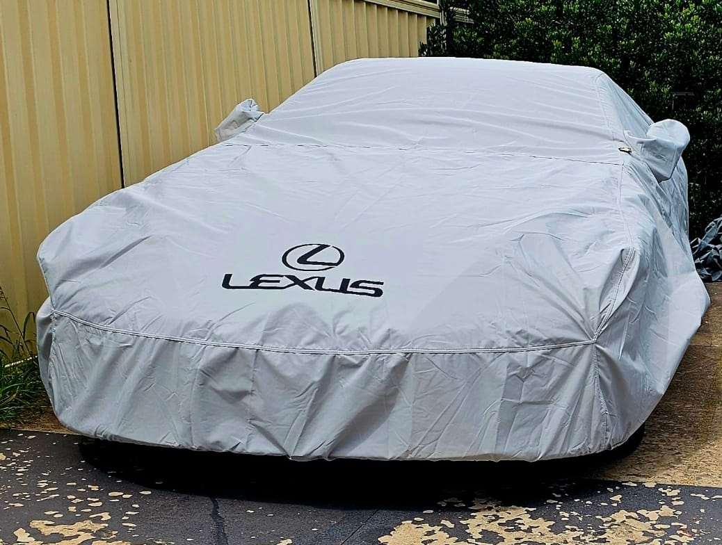 Customer photo review of 2018-2025 Lexus LC500 2dr Coupe (Incl. 500h) 2 mirrors OutdoorX Custom Outdoor Car Cover