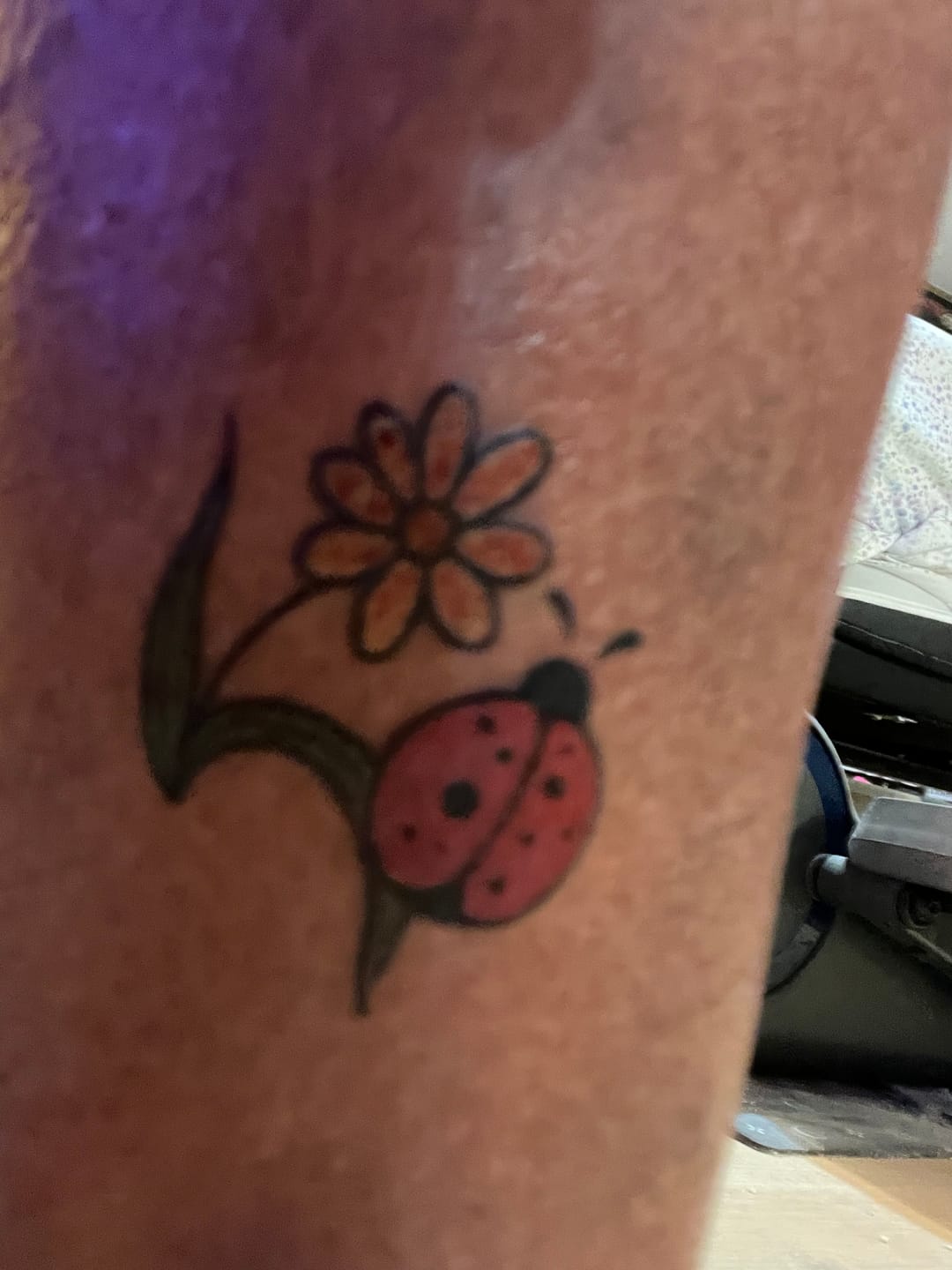 Customer photo review of Signature Tattoo Numbing Cream