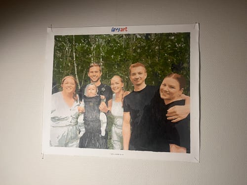 Customer photo review of Paint Your Photo