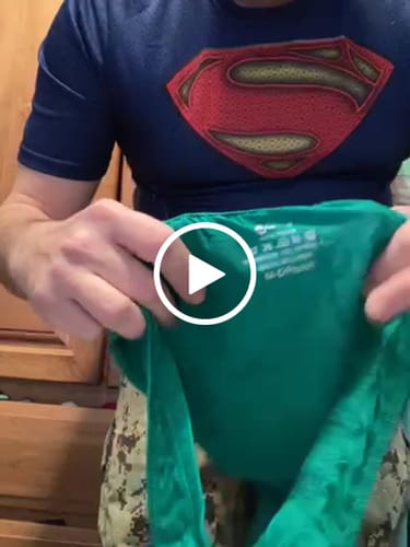 Customer video review of Nylon 0in Low-Rise Bikini Briefs No Fly 3pk Crimson/Green/Bone