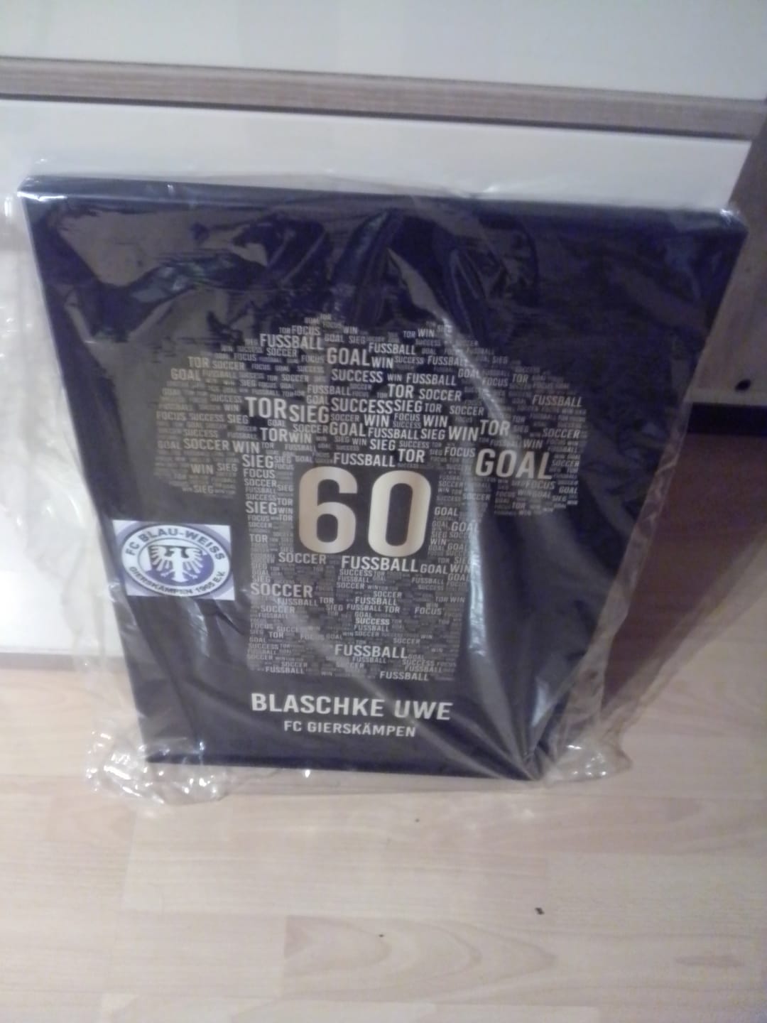 Customer photo review of Golden Trikot Dein Verein