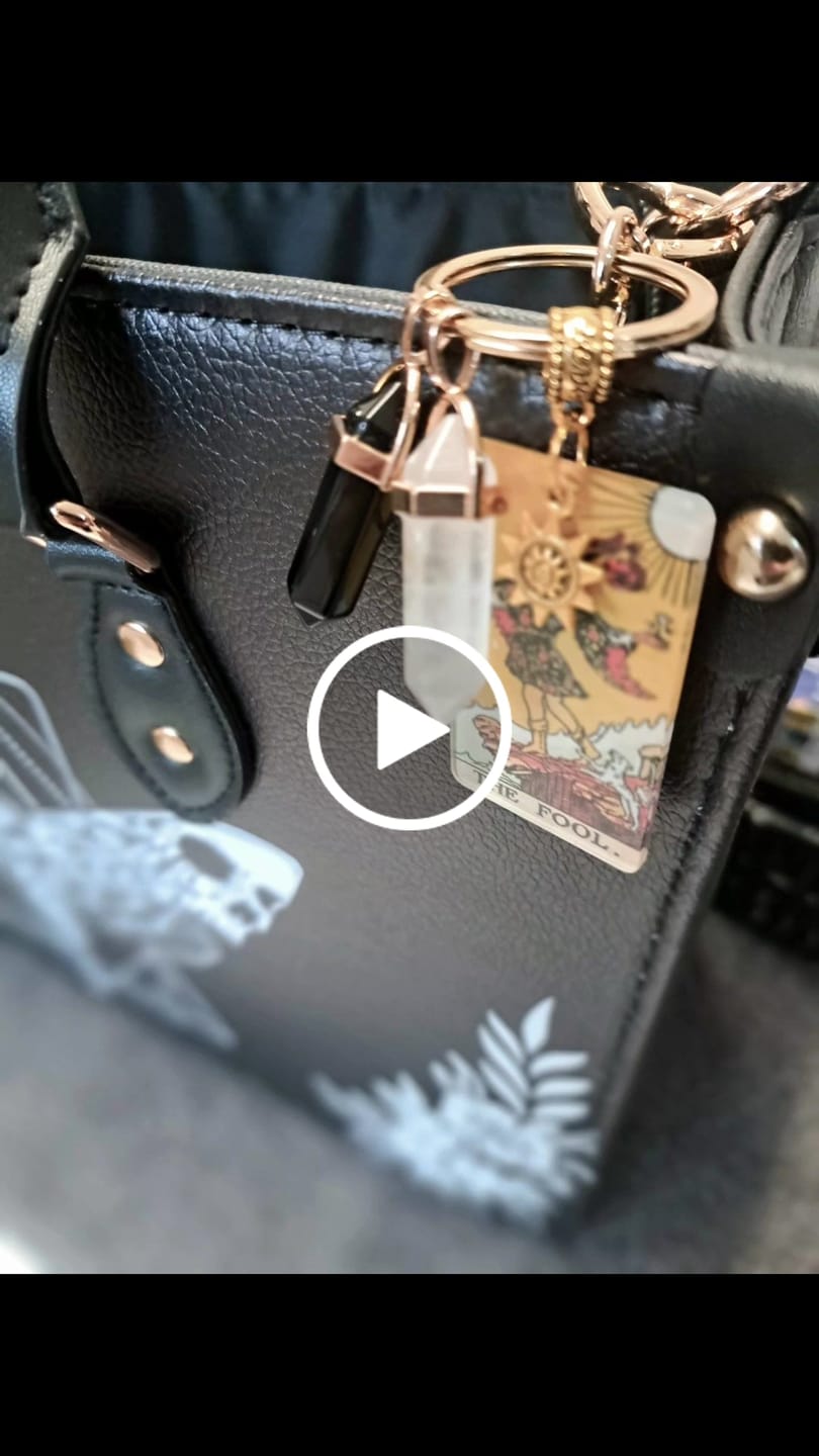 Customer video review of Surreal Death Moth - Leather Handbag