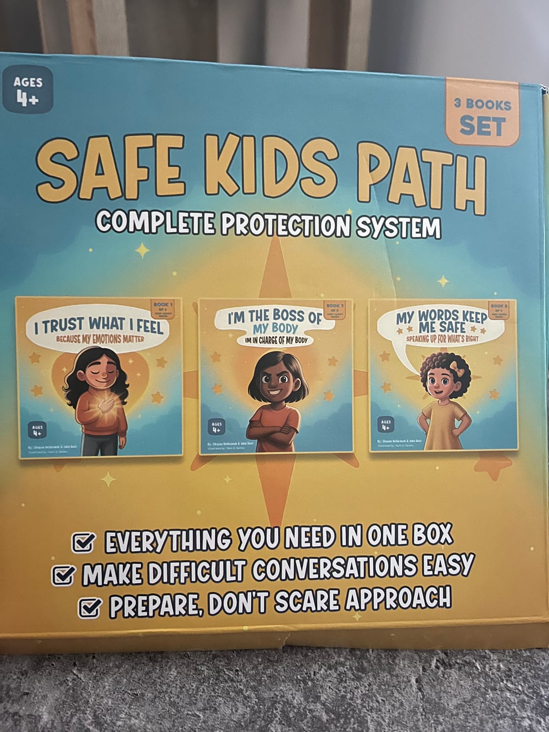 Customer photo review of The Complete Child Body Safety & Protection System