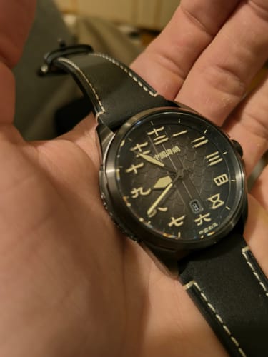 Customer photo review of Han Dynasty Warpath Series Chinese Style Dial Watch 43mm