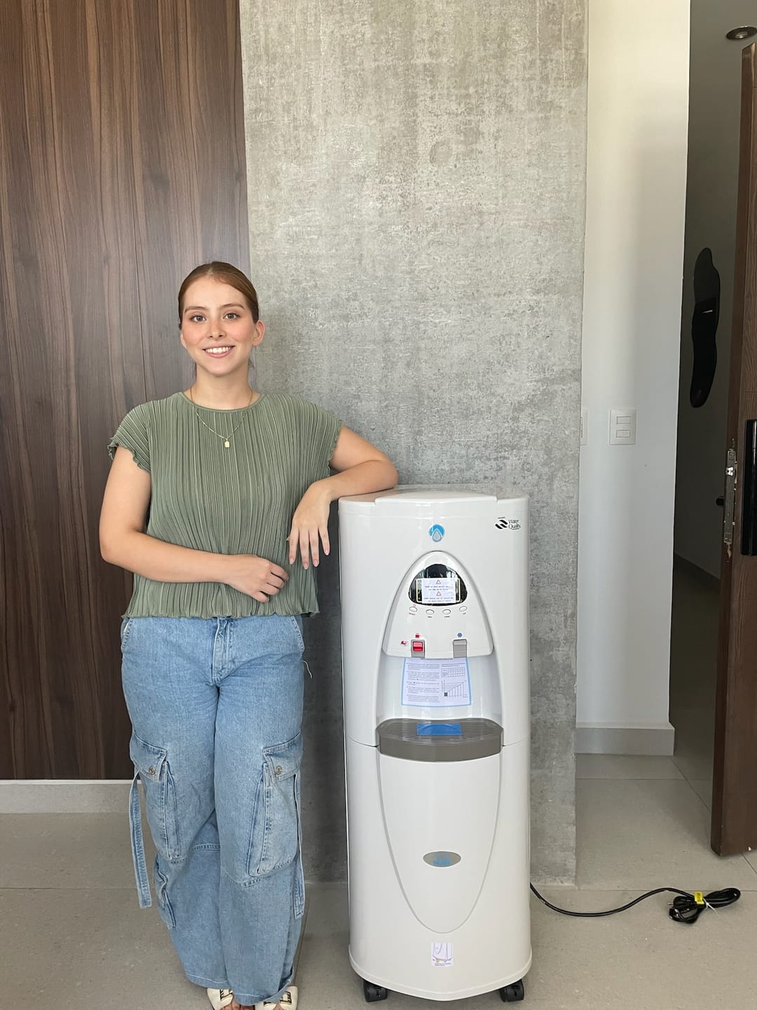 Customer photo review of NUBE SS30: Atmospheric Water Generator (8 Gal/day) 110V/220V.