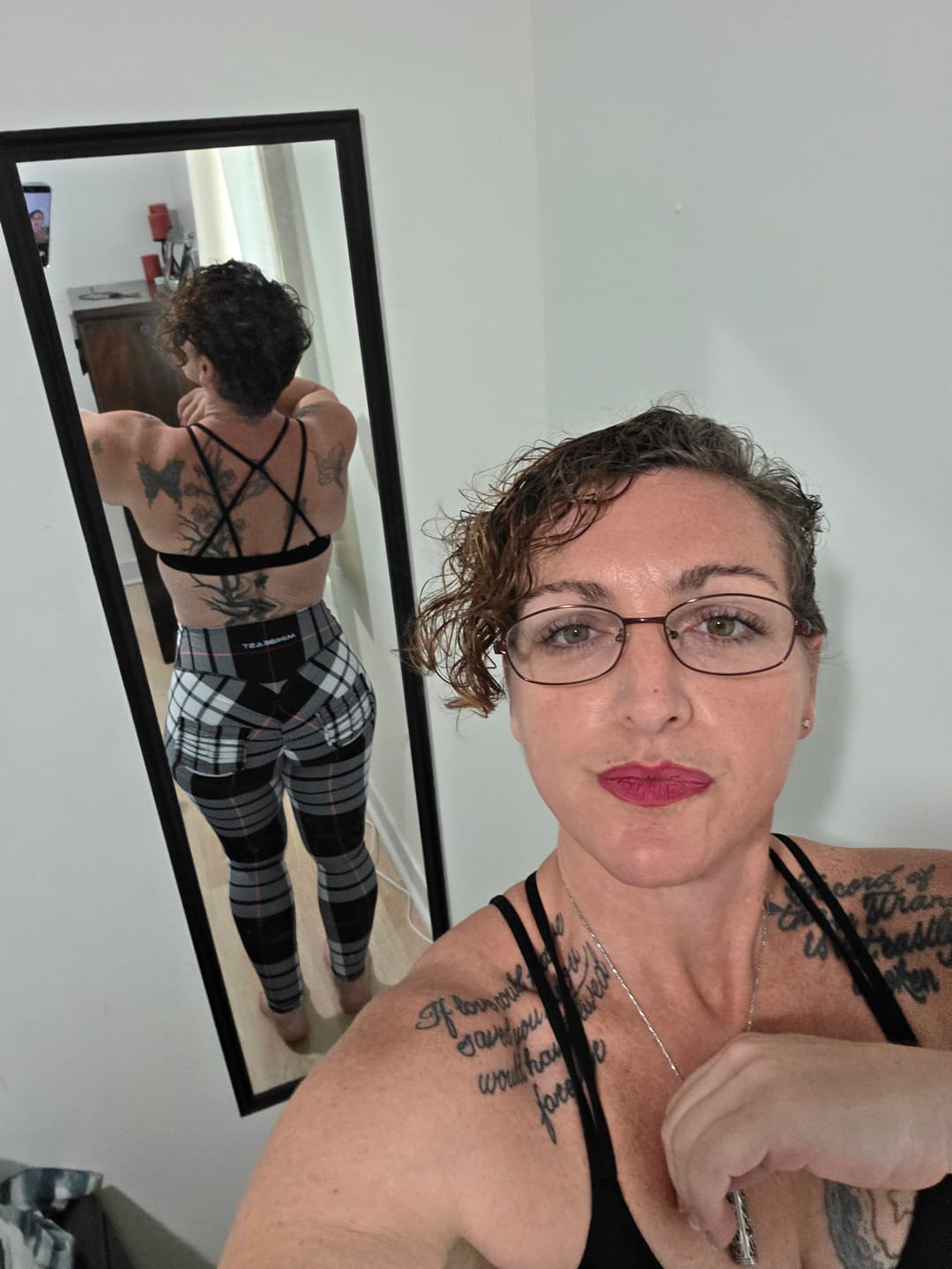 Customer photo review of Curve X Leggings Pattern