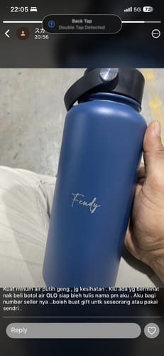 Customer photo review of Ace Bottle Mega