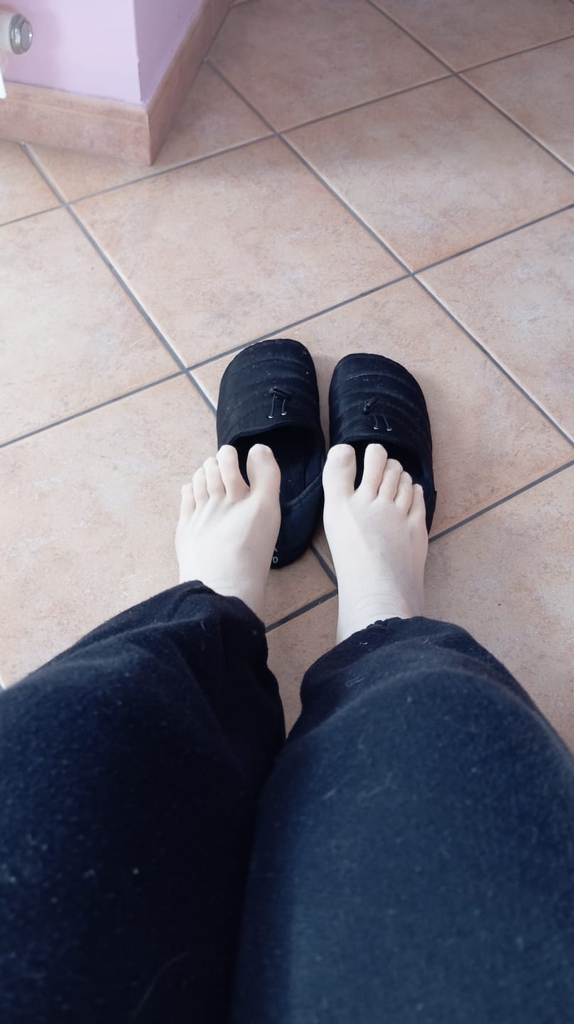 Customer photo review of Medias 5 dedos- Cortas