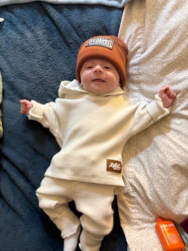Customer photo review of Waffle Set in Oat