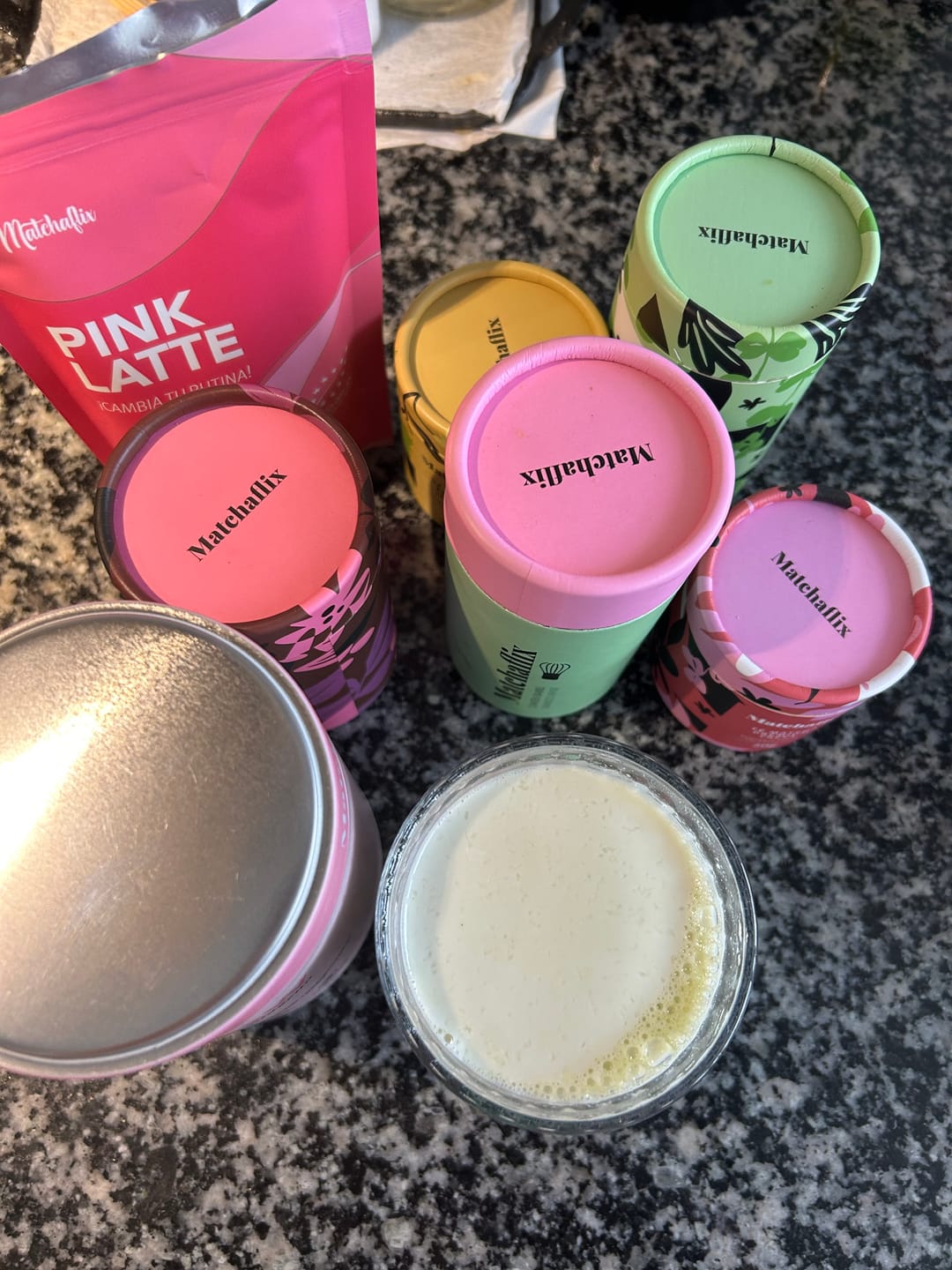 Customer photo review of Té Matcha con Colágeno