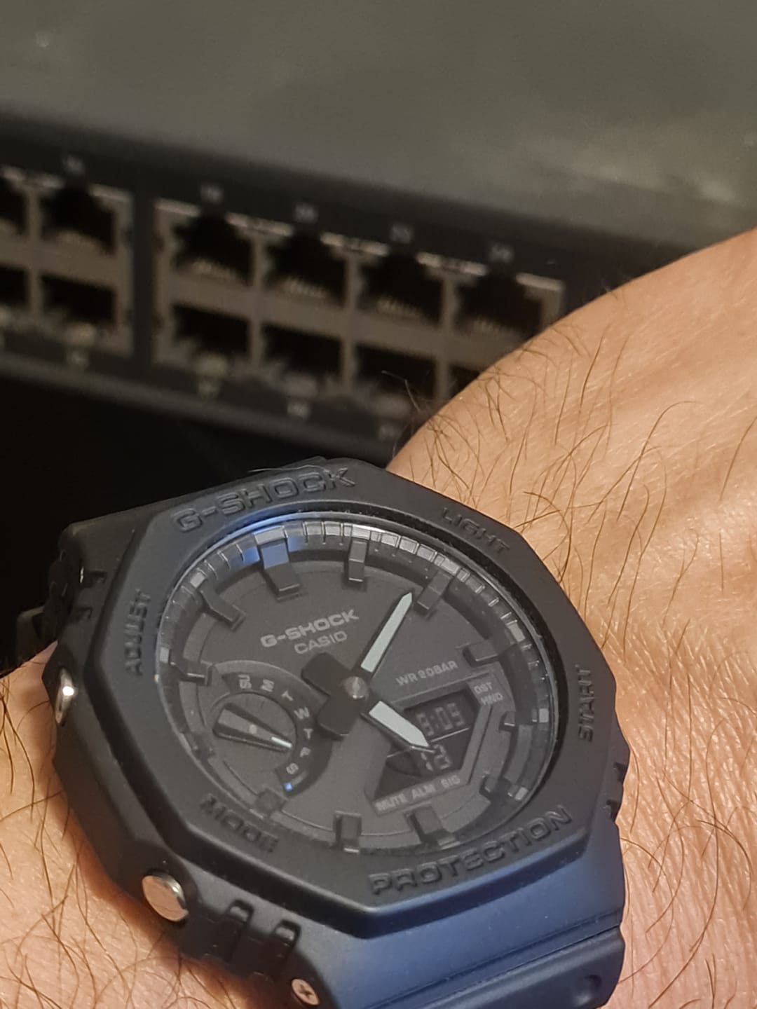 Customer photo review of Reloj Casio G-Shock Royal Oak "Casioak" GA-2100-1A1JF JDM