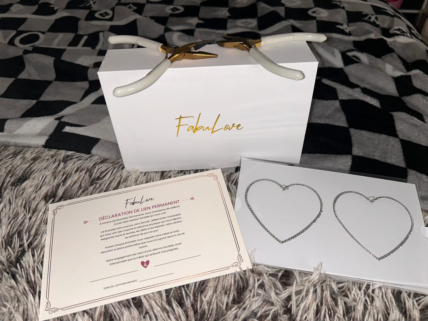 Reseña con foto del cliente del Kit de Pulsera Permanente FabuLove