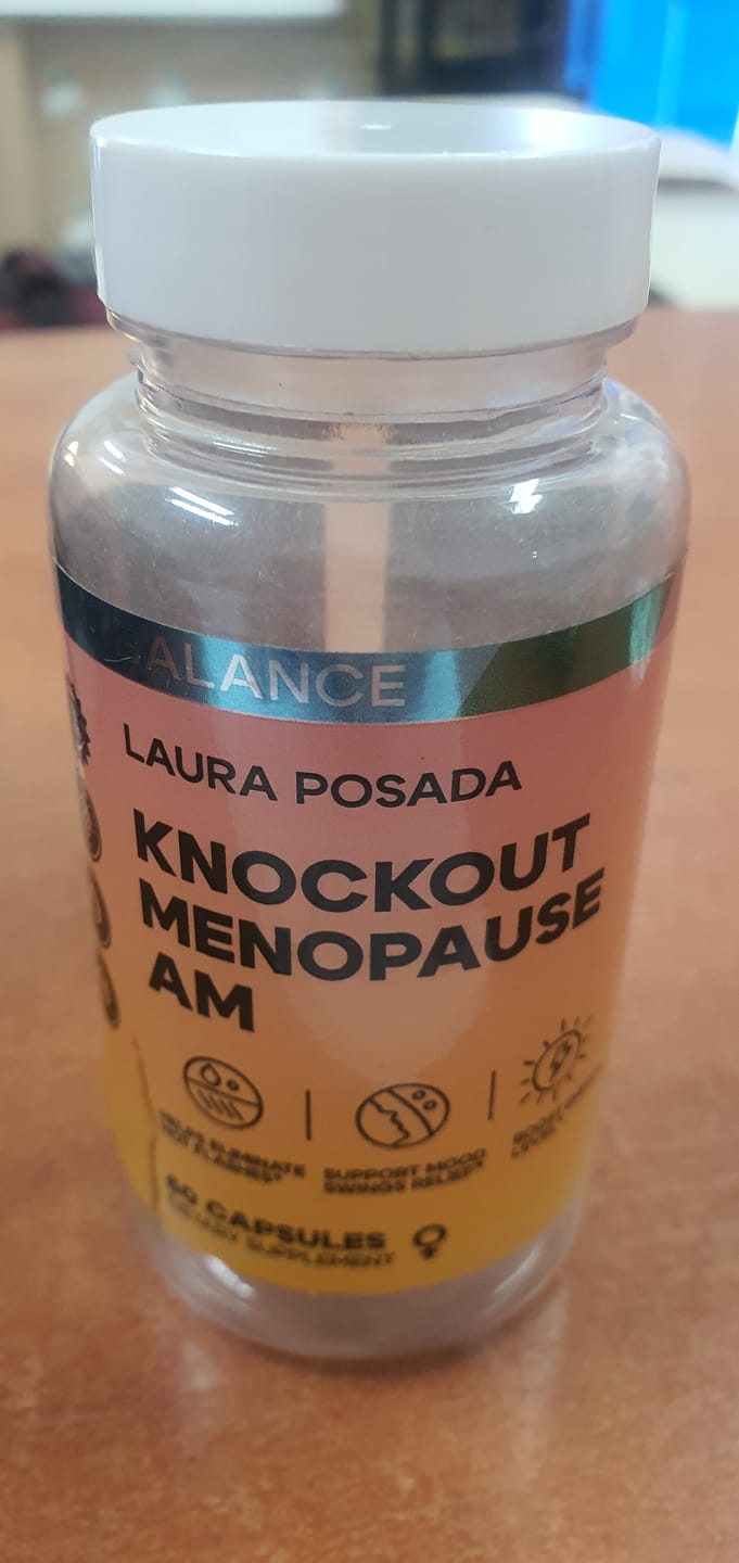 Customer photo review of *Combo Knockout Menopause 24 / 7 | Alivio Síntomas Menopausia AM y PM