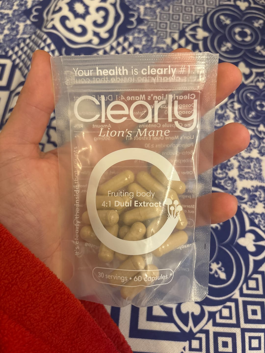 Customer photo review of Lion's Mane