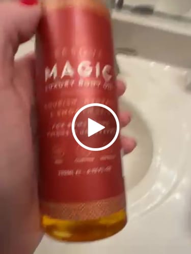 Customer video review of Besque® Magic Body Oil XL - 200ml