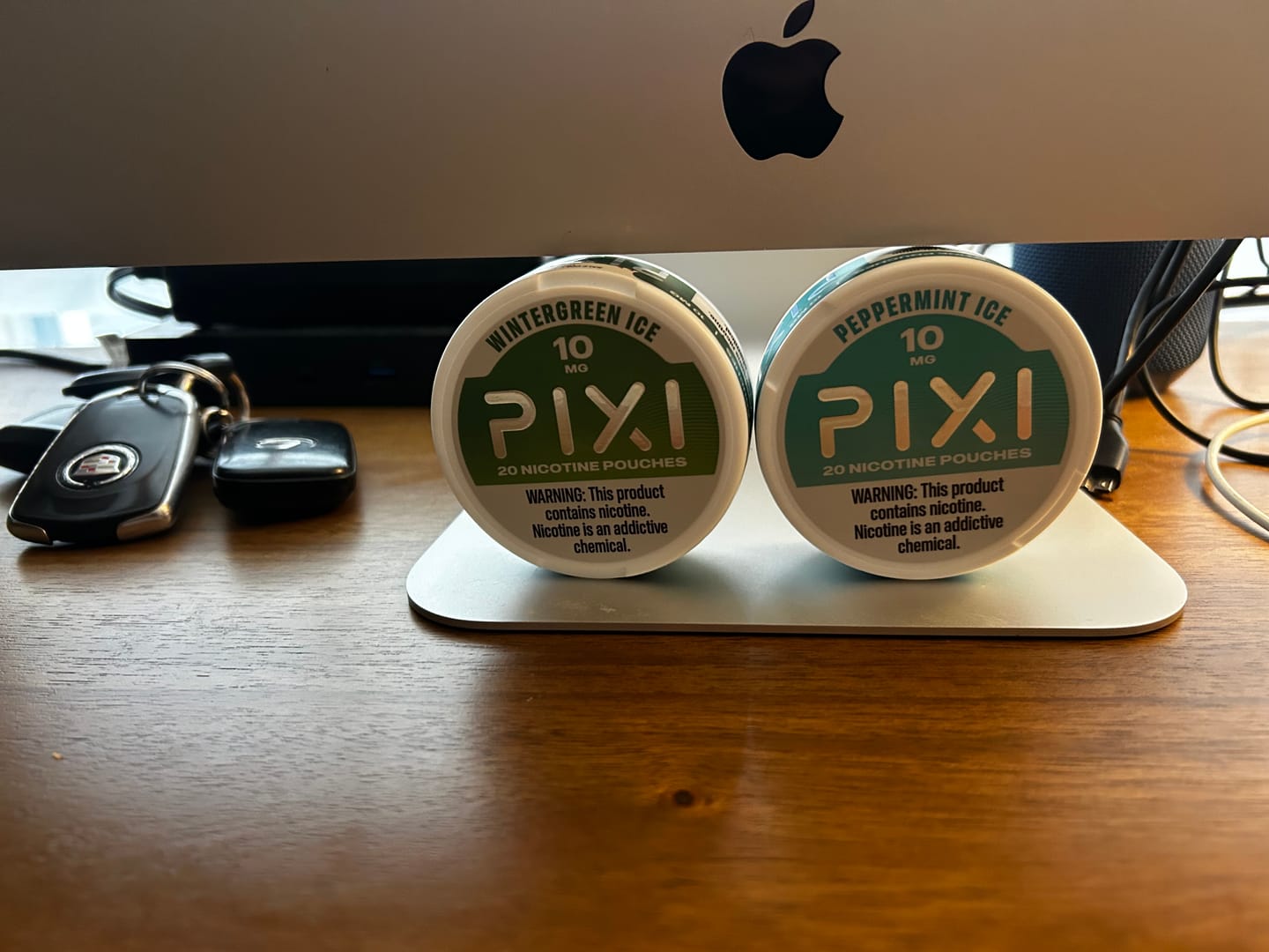 Customer photo review of PIXI Nicotine Pouches