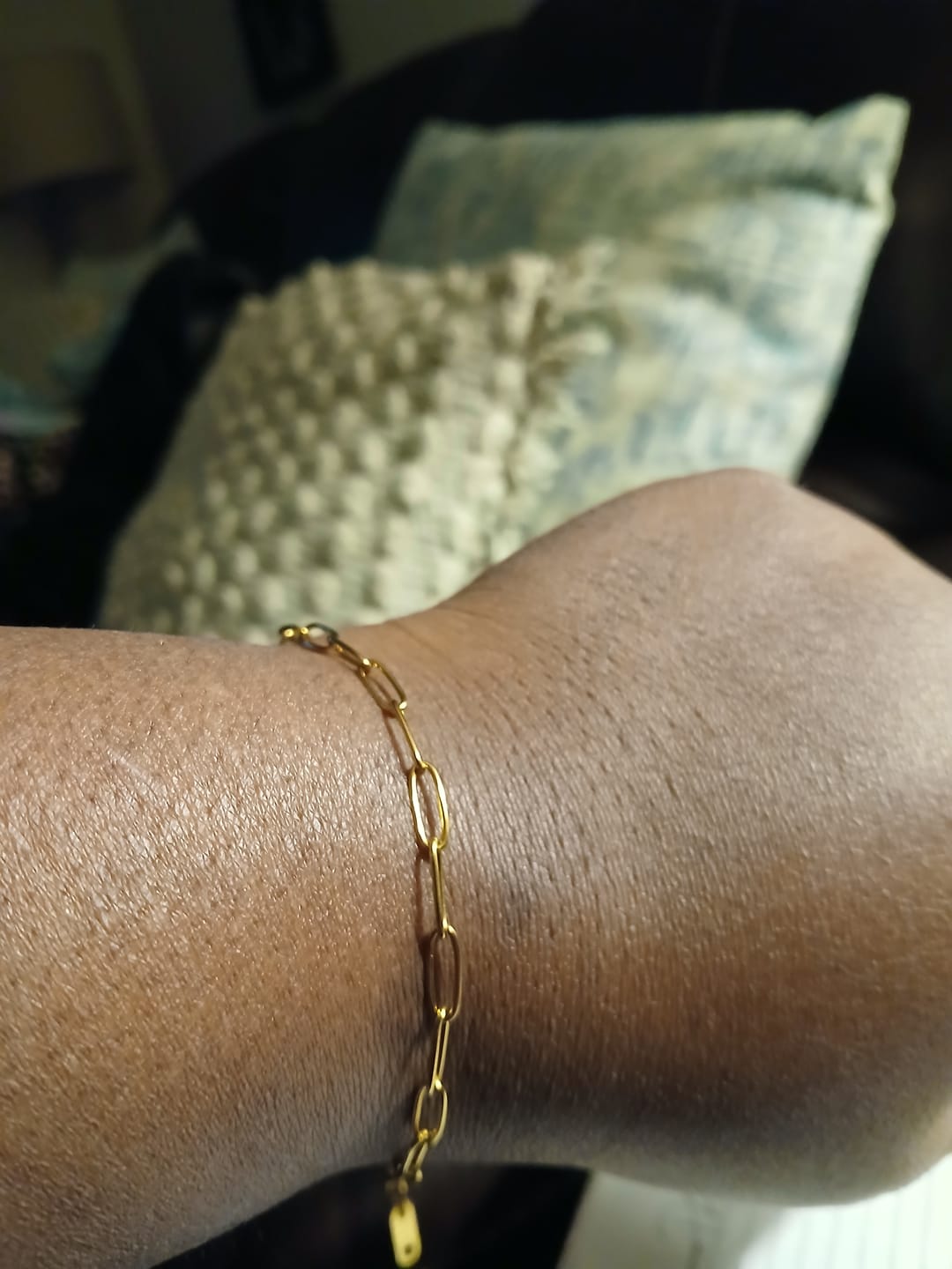 Customer photo review of Maui Paperclip Bracelet (Bundle)