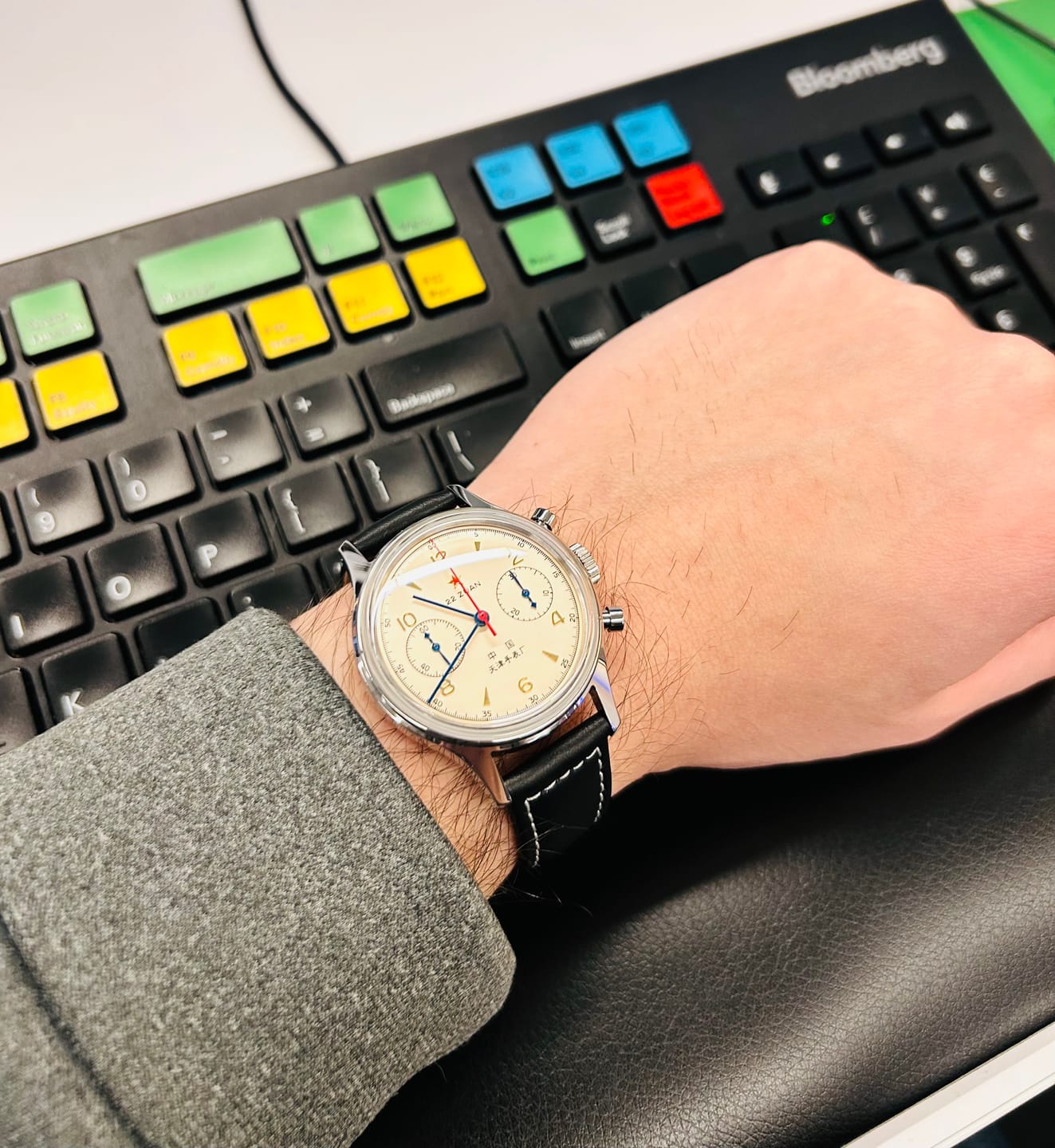 Customer photo review of Seagull 1963 Chronograph Watch 70th Anniversary Reissue 37.3mm