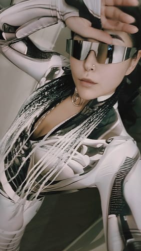 Customer photo review of Synthetic Pleasures Costume