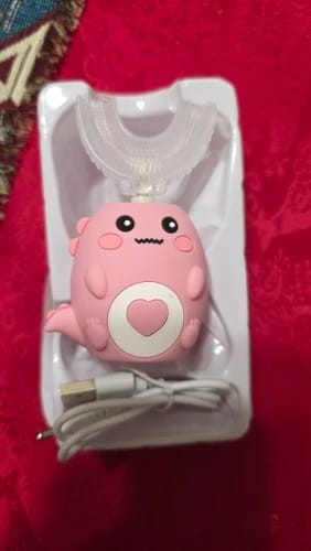 Customer photo review of Kids' U-Shaped Electric Toothbrush
