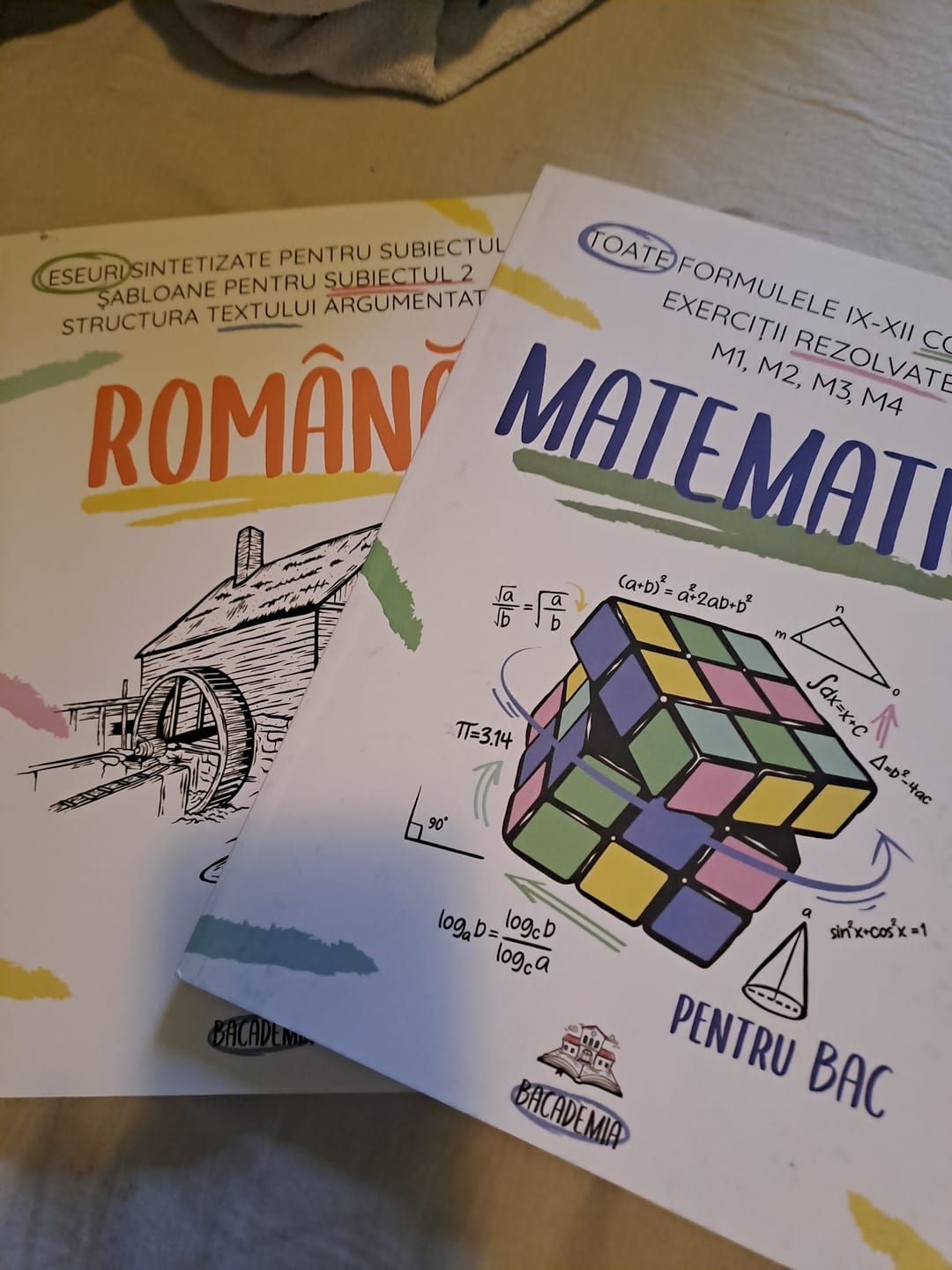 Customer photo review of Pachet Bacalaureat (Română + Matematică + Biologie Vegetală și Animală clasele IX-X) Bacademia