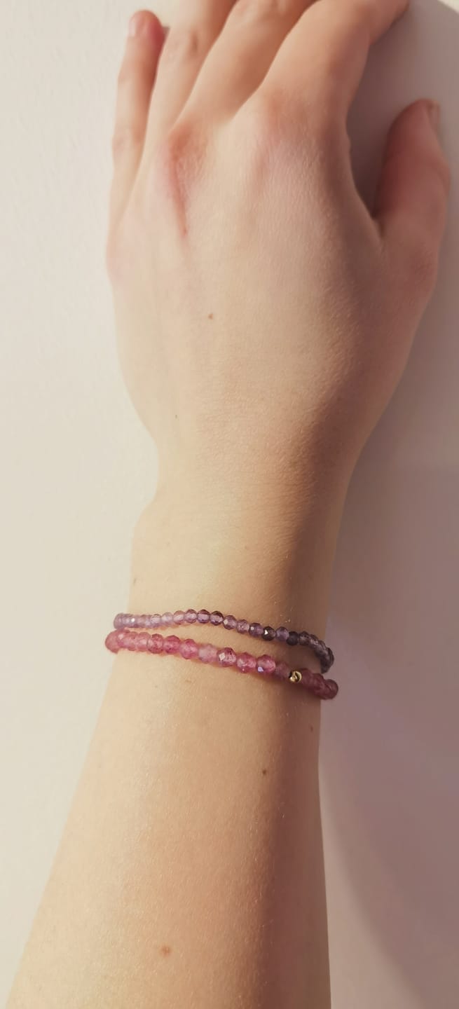 Customer photo review of Blossom Erdbeerquarz Armband