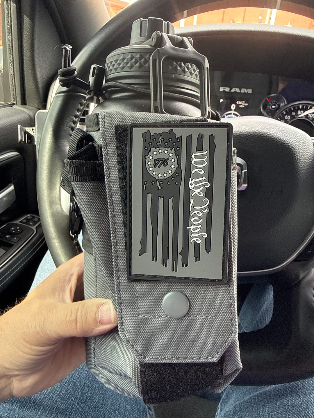 Customer photo review of 32oz Compact Battle Bottles