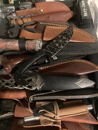 Customer photo review of Raven Knife - Helm Of Awe