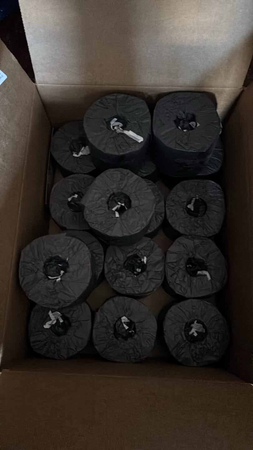 Customer photo review of Essential Toilet Paper 24 Single Roll Box