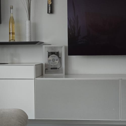 Customer photo review of M1 Music Frame CD Player