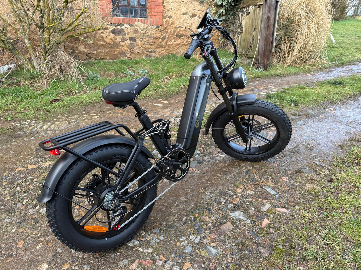 Customer photo review of CMACEWHEEL V20 750W 20" Fat Bike 960Wh Full Suspension E-bike with Torque Sensor 48V 20Ah Battery [Pre-Order]