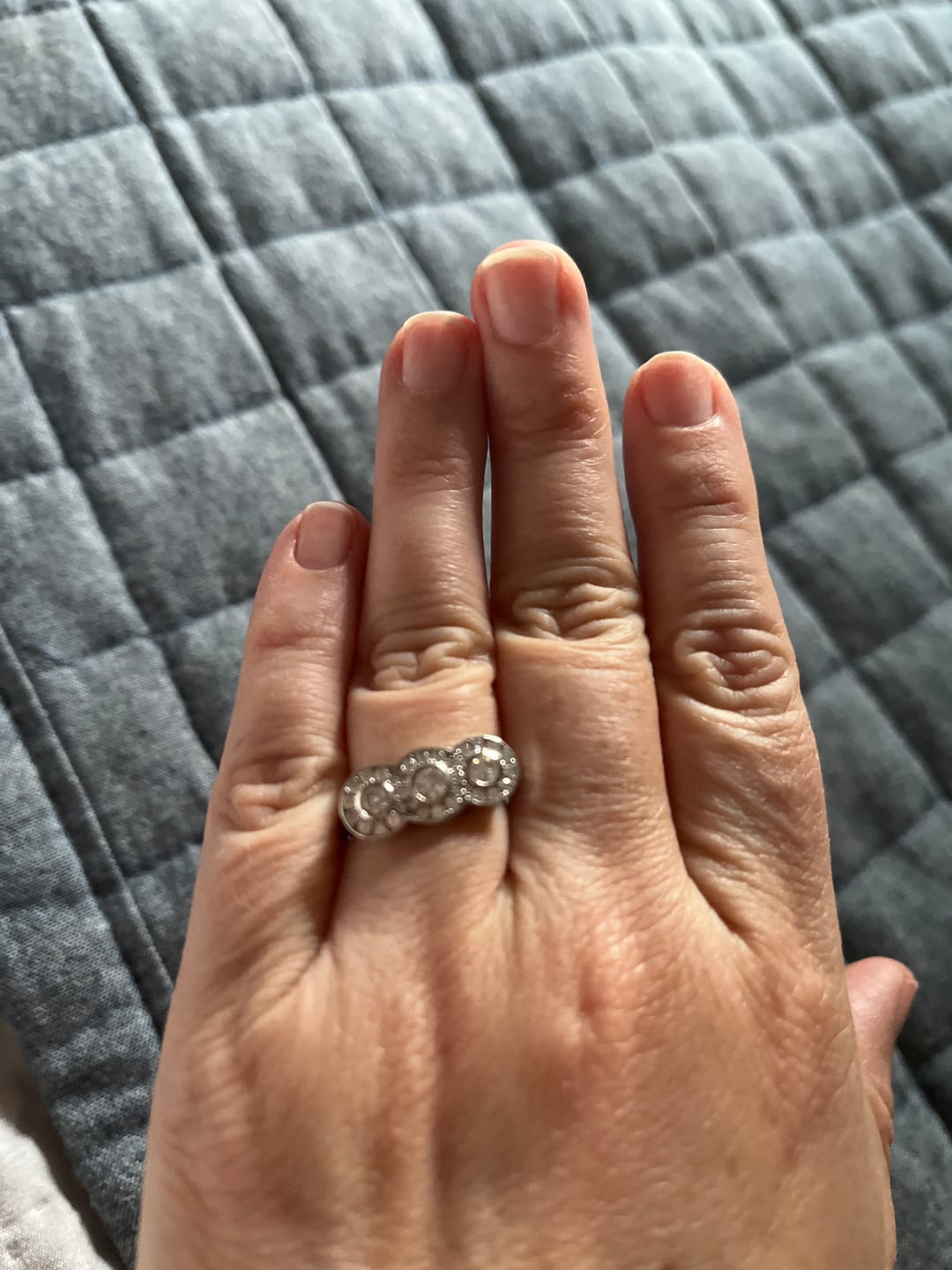 Customer photo review of Anillo Moissanita Royalty
