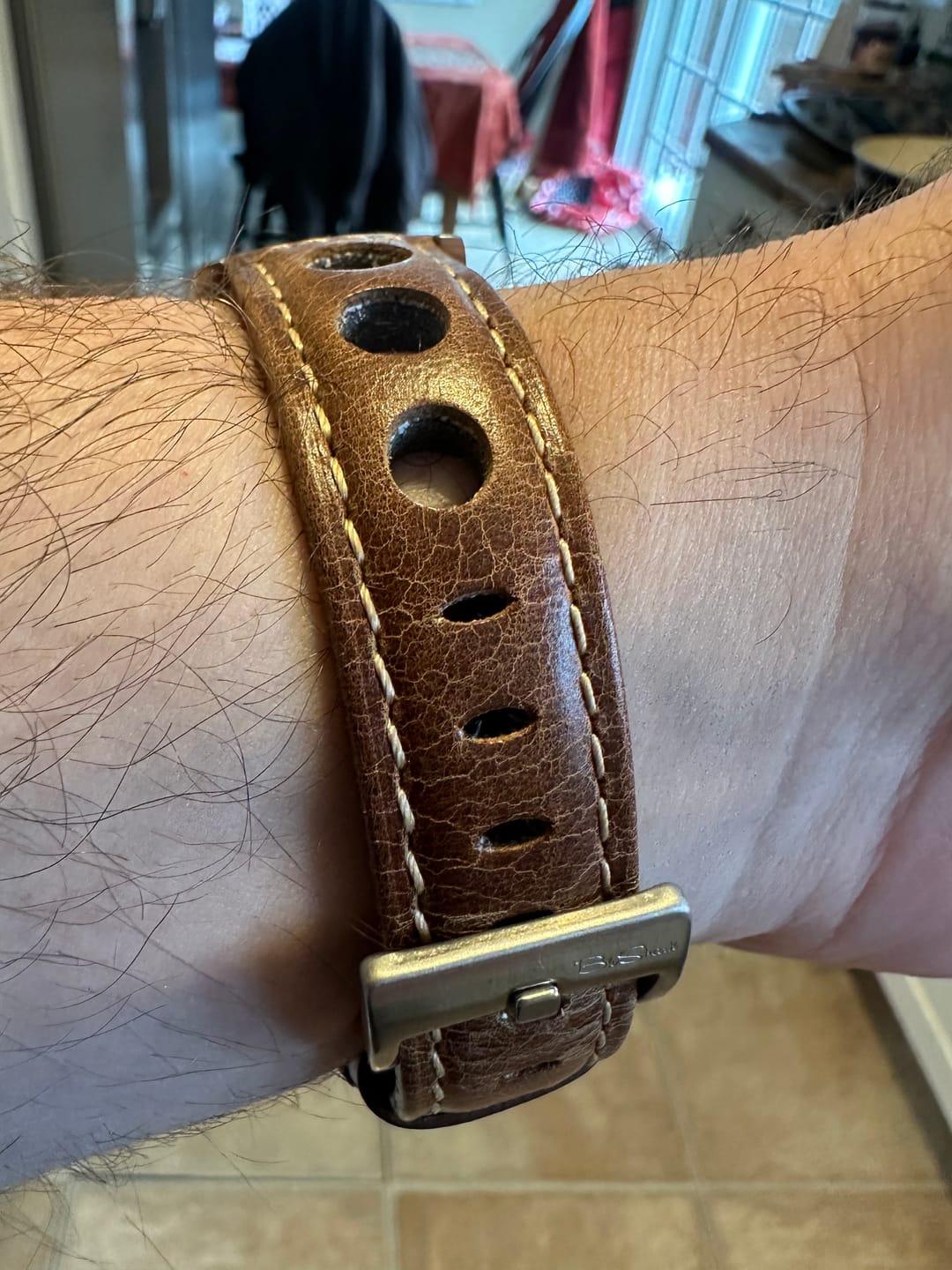Customer photo review of Leather - Rally Brown