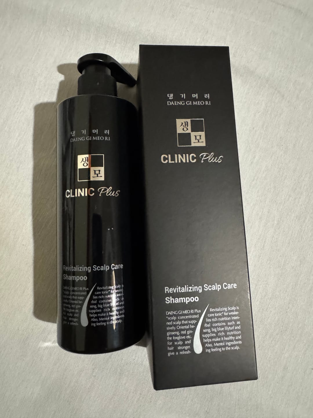 Customer photo review of Ревитализиращ шампоан против косопад Doori Clinic Plus Revitalizing Scalp Care Shampoo