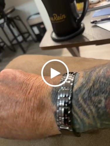 Customer video review of Power of the Lord’s Prayer Magnetic Copper Bracelet : Helps Pair Veterans With A Service Dog Or Shelter Dog