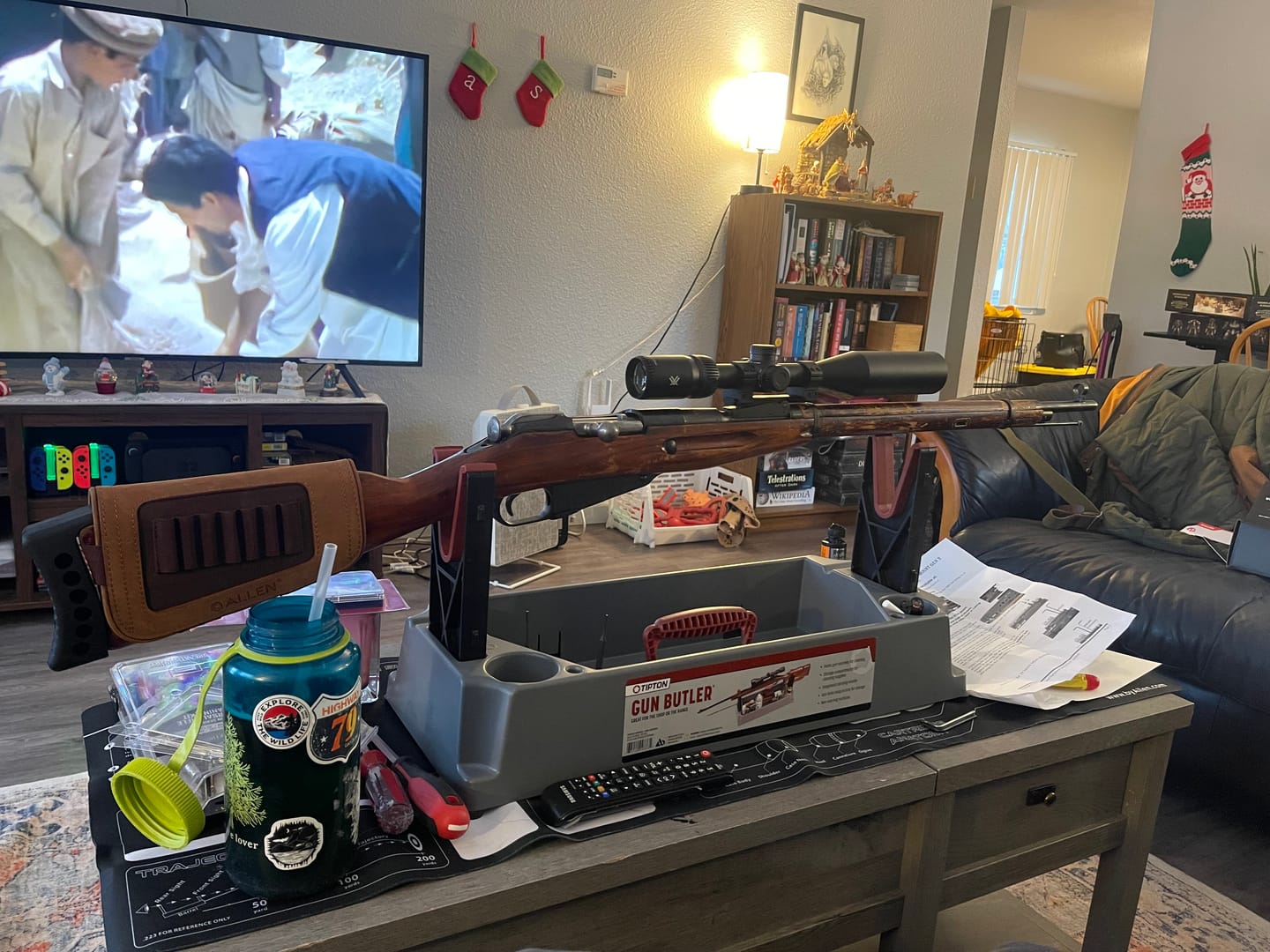 Customer photo review of No Drill Low-Profile Scout Mount for Mosin Nagant M9130,M44,M38,T53