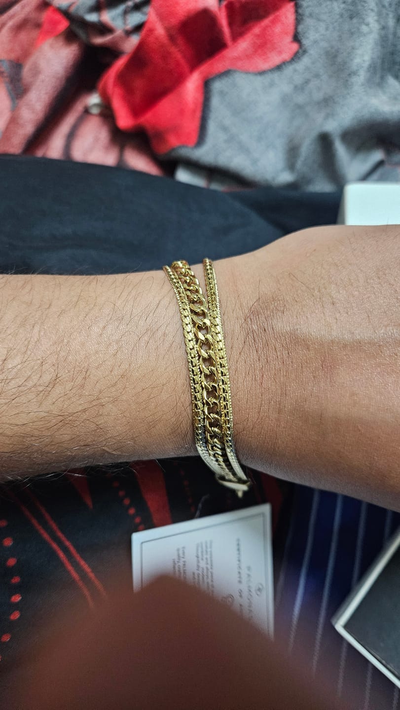 Customer photo review of Equilibrium Link Bracelet