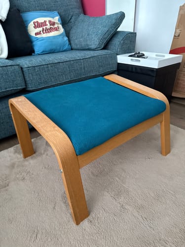 Customer photo review of Fabric Paint -- Blue